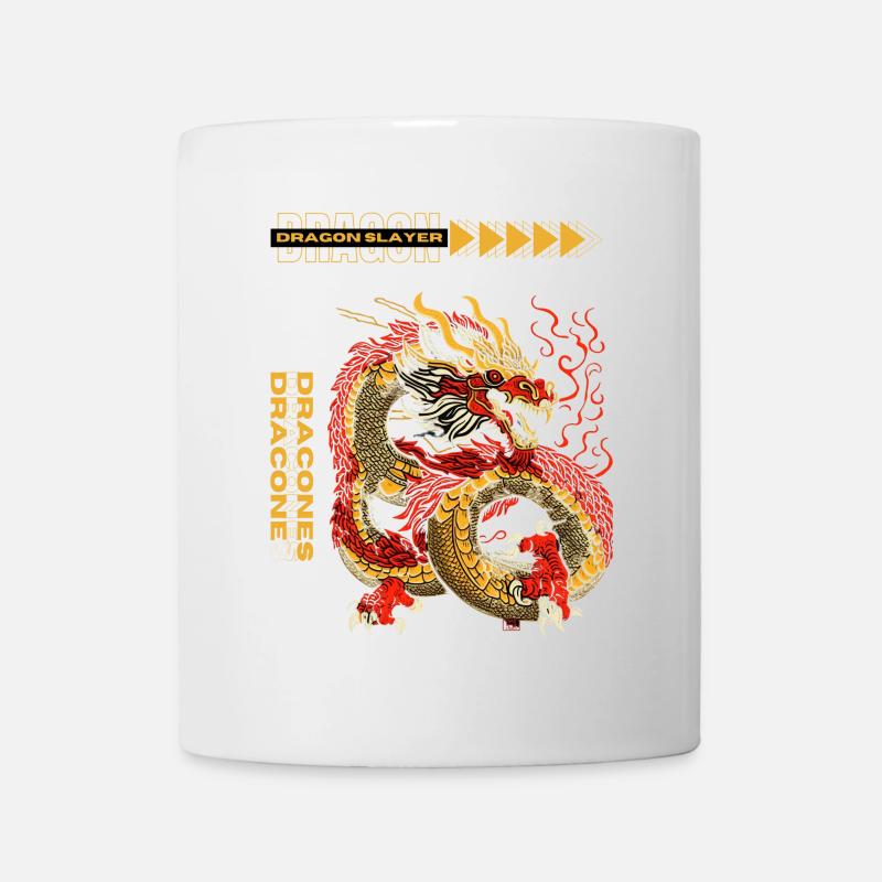 Drachentöter - Tasse - Weiß