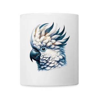 Kakadu-Papagei - Tasse - Weiß - Vorne