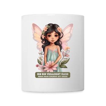 Kleine Fee - Tasse - Weiß - Vorne
