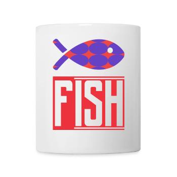 FISH. HUMOR. FISH. SARDINE. APRIL FOOL - Mug - white - Front