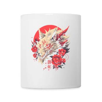 Chinese White Dragon - Mug - white - Front
