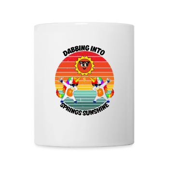 Dabbing into Spring's Sunshine - Tasse - Weiß - Vorne
