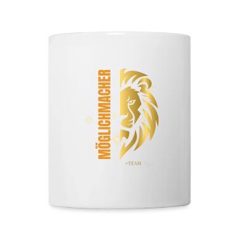 Goldenes Einhorn Team Magie - Tasse - Weiß - Vorne