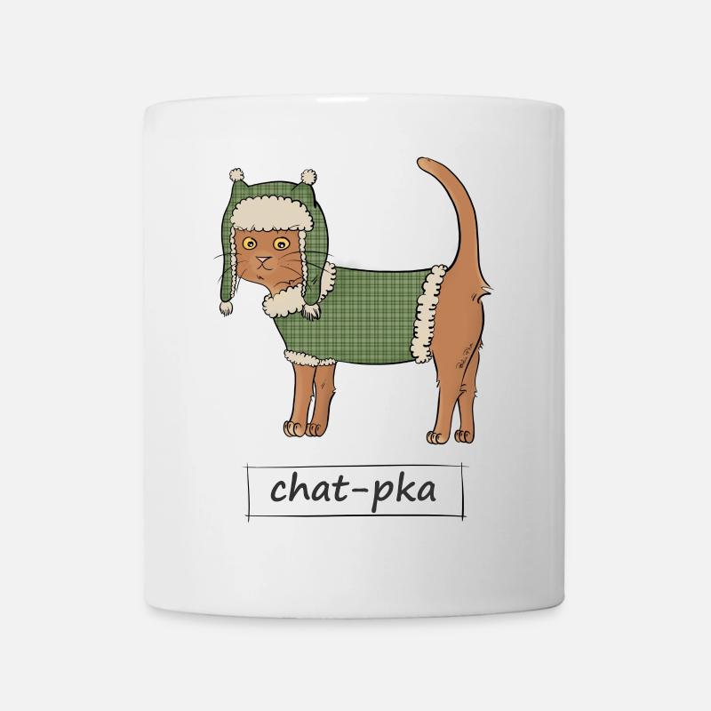 Chat-pka - Mug blanc - blanc