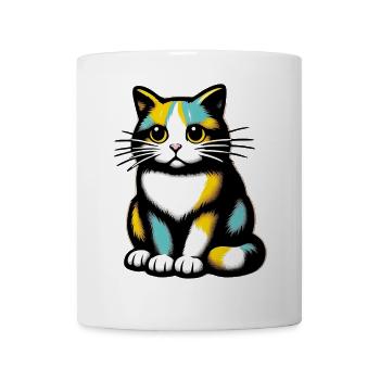 Cat - Mug - white - Front