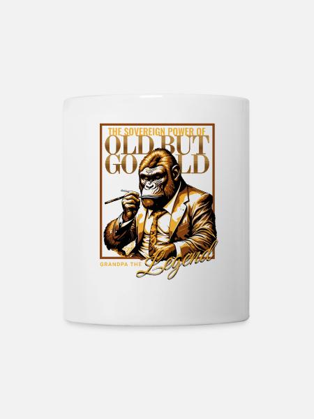 Old but Gold / Opa die Legende - Tasse - Weiß