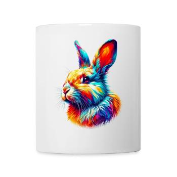 Lapin - Mug blanc - blanc - Devant
