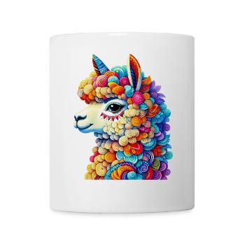 Alpaga - Mug blanc - blanc - Devant