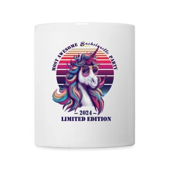 Braut Lustiges Bachelorette Junggesellinnen Party - Tasse - Weiß - Vorne