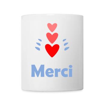 GELIEBTE. VIELEN DANK. DANKE HERRIN - Tasse - Weiß - Vorne