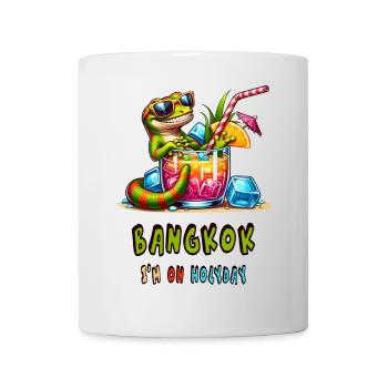 Gecko Bangkok Thailand Design - Tasse - Weiß - Vorne