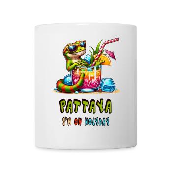 Gecko Pattaya Thailand Design - Mug - white - Front