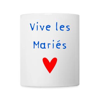 EVJF. MARIEE. TEAM. TEAM MARIEE. FUTURE MARIEE - Mug blanc - blanc - Devant