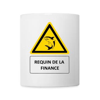 Hai der Finanzen - Tasse - Weiß - Vorne