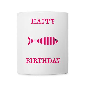 ALLES GUTE ZUM GEBURTSTAG. ALLES GUTE ZUM GEBURTSTAG. JAHRESTAG. - Tasse - Weiß - Vorne