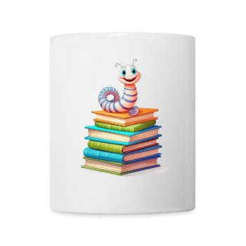 Rat de bibliothèque - Mug blanc - blanc - Devant