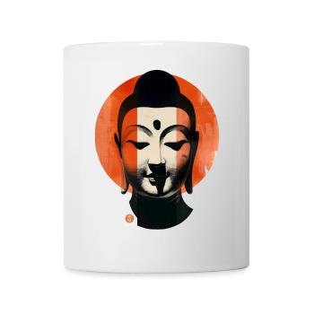 Bouddha calme - Mug blanc - blanc - Devant