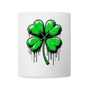 Four-leaf clover - Mug - white - Front