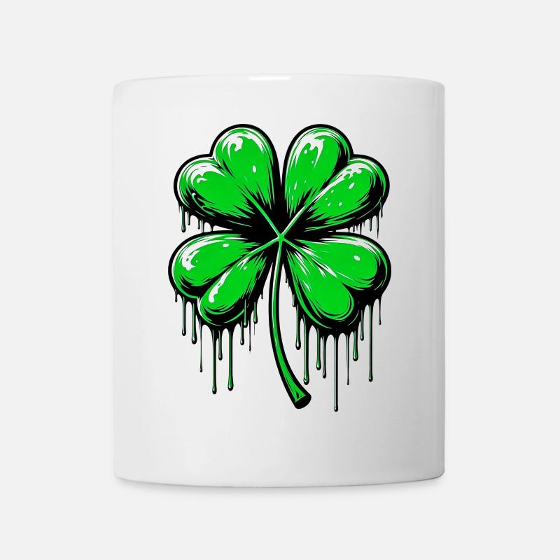 Four-leaf clover - Mug - white
