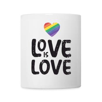 LGBTQ Pride Month - Love is Love - Mug - white - Front