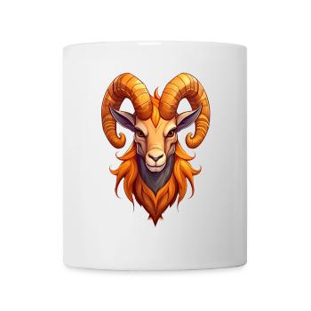 Capricorne - Mug blanc - blanc - Devant