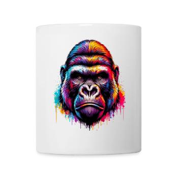 Gorille - Mug blanc - blanc - Devant