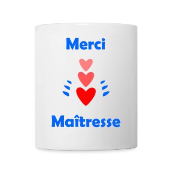MISTRESS. THANK YOU. THANK YOU MISTRESS - Mug - white - Front
