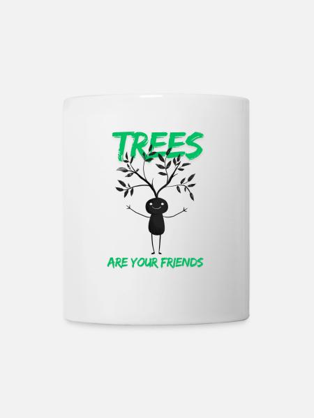 Funny Tree Friend Motif - Mug - white