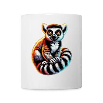 Lémurien - Mug blanc - blanc - Devant