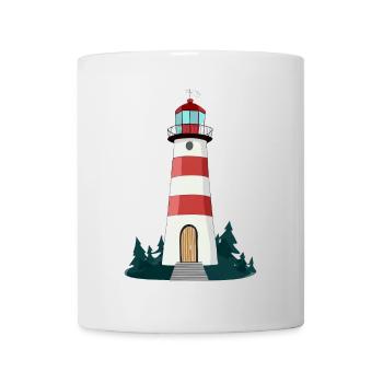 Leuchtturm - Tasse - Weiß - Vorne