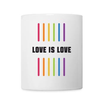 LGBT Pride Monat - Liebe ist Liebe - Tasse - Weiß - Vorne
