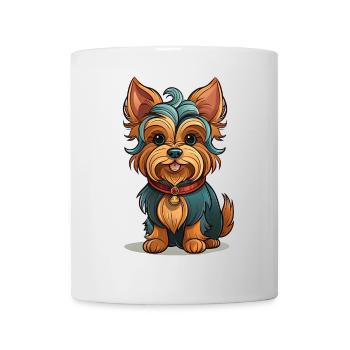 Yorkshire Terrier - Mug - white - Front