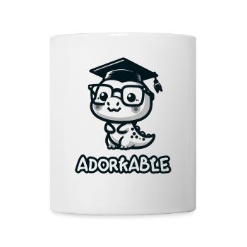 Adorable diplômé : Trop cool pour l’école ! - Mug blanc - blanc - Devant