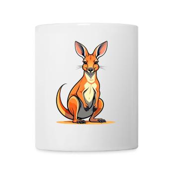 A kangaroo in Australia - Mug - white - Front