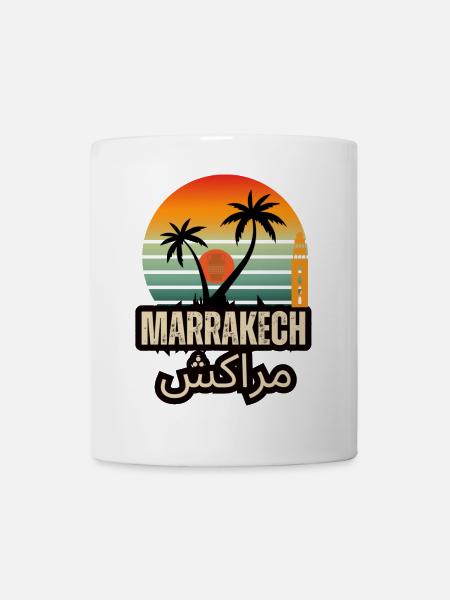 Marrakech | مراكش - Mug blanc - blanc