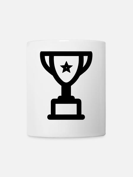 trophée - Mug blanc - blanc