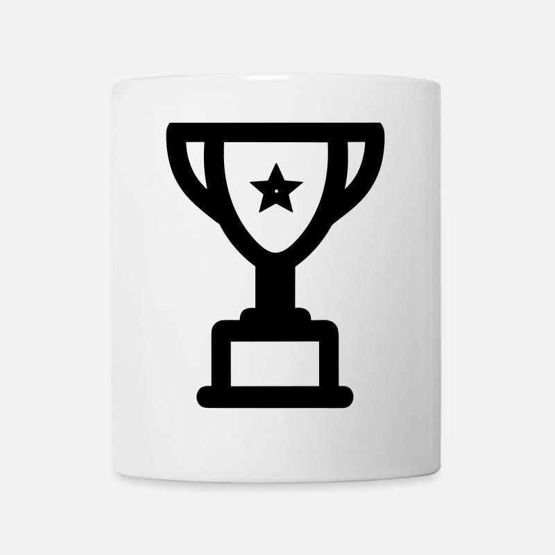 trophée - Mug blanc - blanc