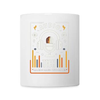 Audiotechnik Zaubern mit Klang - Tasse - Weiß - Vorne