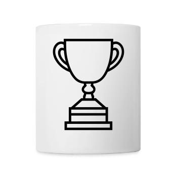 trophy - Mug - white - Front