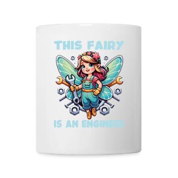 Oubliez la fée et la princesse - Je suis ingénieur - Mug blanc - blanc - Devant