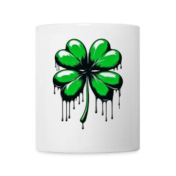 Four-leaf clover - Mug - white - Front