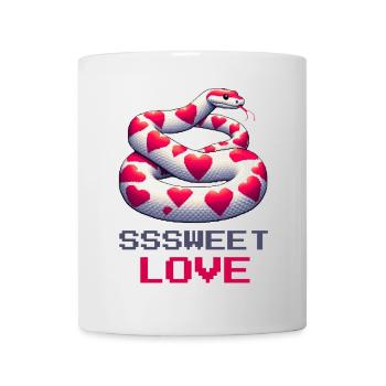 Snake, sweet love - Mug - white - Front