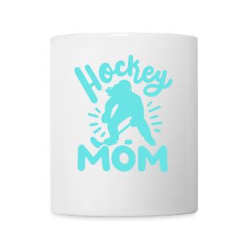 Hockey Mama Eishockeyspielerin - Tasse - Weiß - Vorne