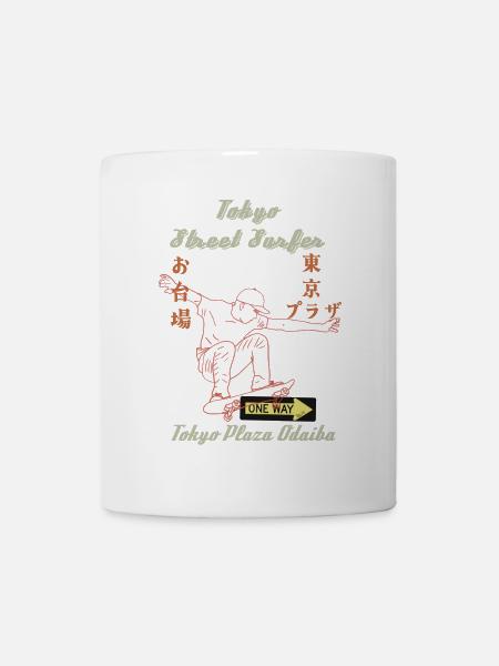 Tokyo Surfer Dude - Tasse - Weiß