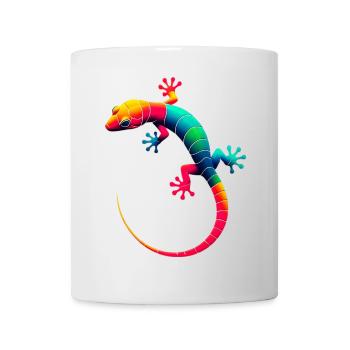 Gecko - Tasse - Weiß - Vorne