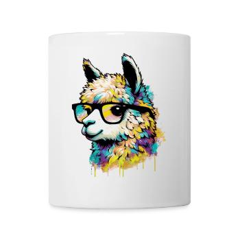 Alpaka - Tasse - Weiß - Vorne