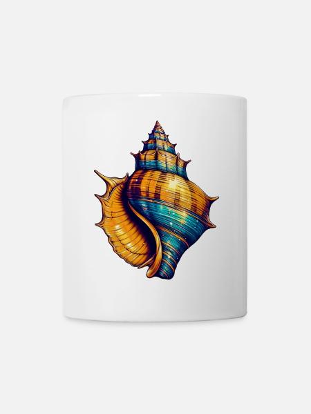 Coquille - Mug blanc - blanc