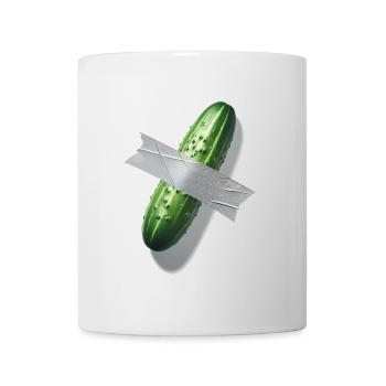 Cucumber on Wall - The Next Big Art Meme! - Mug - white - Front