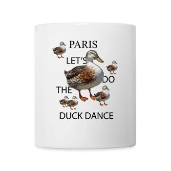Danse du canard - Mug blanc - blanc - Devant