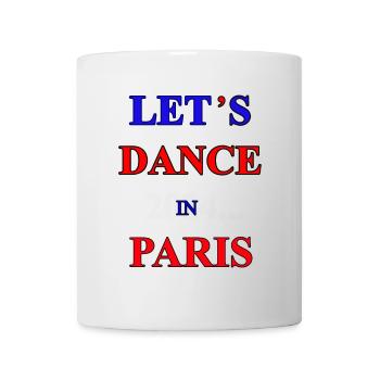 Dance party in Paris - Mug - white - Front
